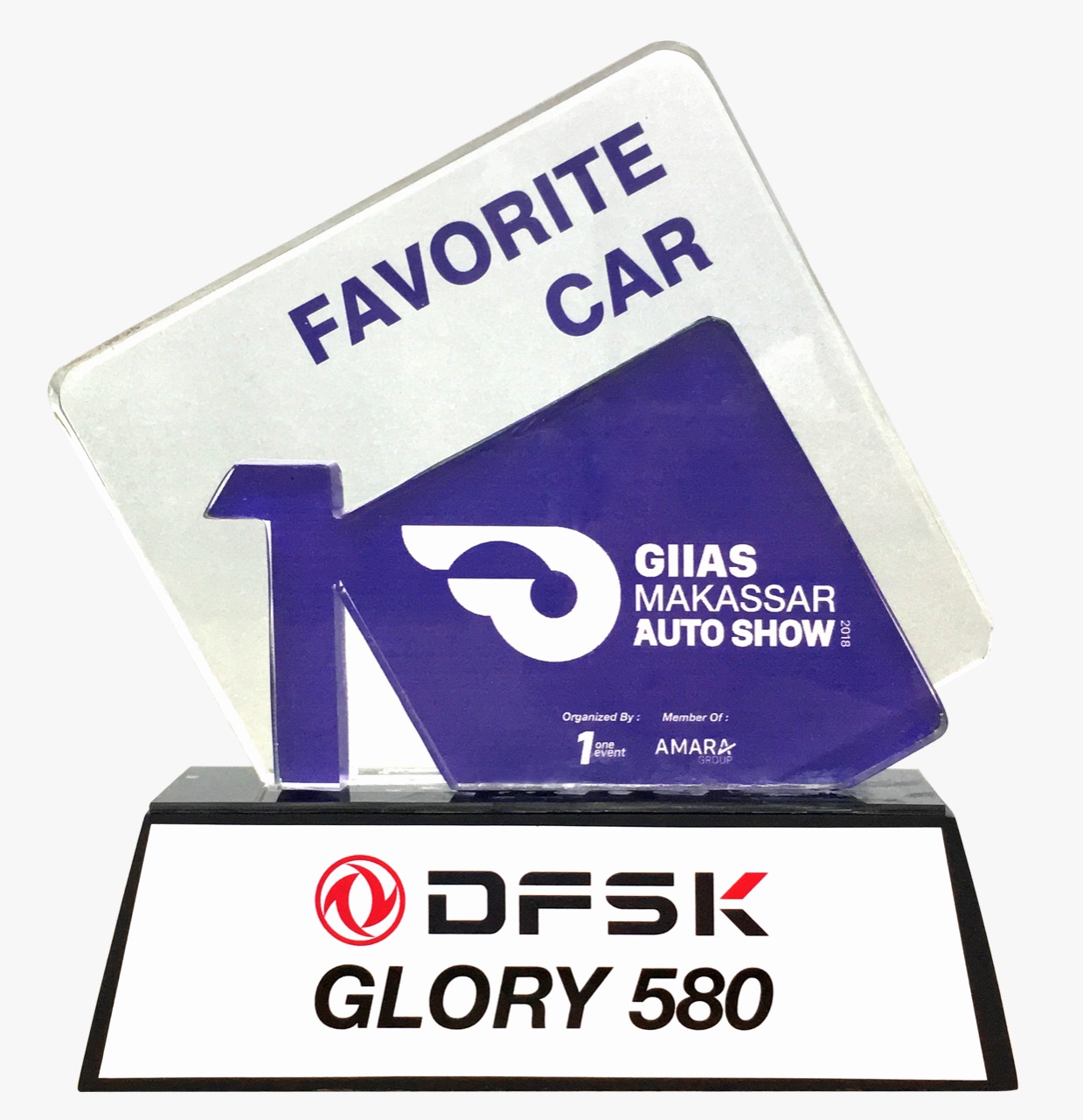 GIIAS Makassar 2018 First Winner Favorite Car - DFSK Glory 580