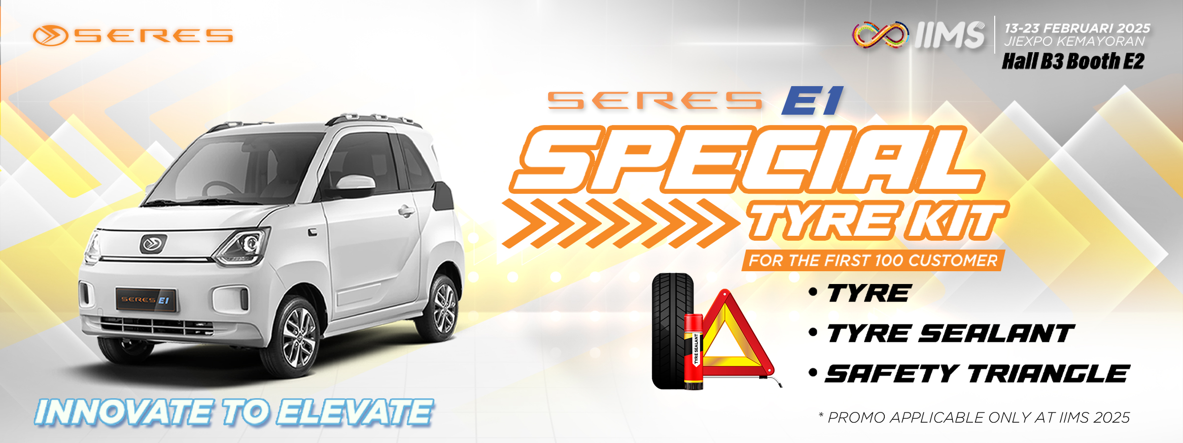 SERES E1 Special Tyre Kit